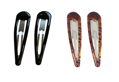 9cm hair slides large epoxy - 9cm,