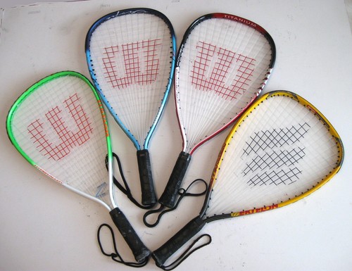 Racquetball racquet lot - of, 4