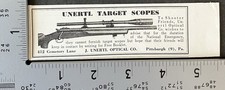 1943 Unertl Target Scopes J