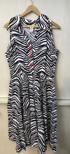 Bernie dexter sleeveless zebra - bernie,