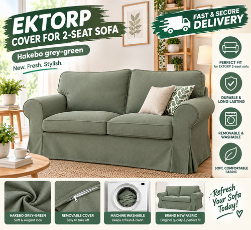 Brand new ikea ektorp - new, cover