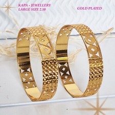 22K gold plated Indian bangles