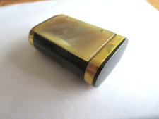 Antique  cattle horn and brass