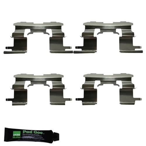 Front pad fitting - front, shims
