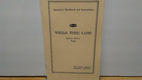 Bullard vertical turret - bullard,