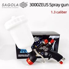 SAGOLA Professional Spray Gun Car Paint Spray Gun 1.3mm Nozzle Industrial Grade