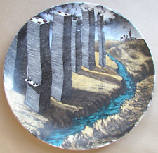 FORNASETTI CITTA DI CARTE 10⅛" 26CM PLATE C1960 (11803)
