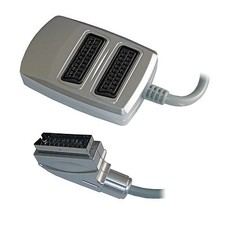 2 Two Way Scart Splitter