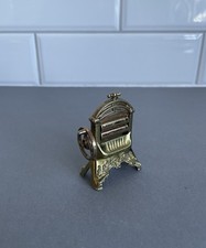 Vintage Brass Miniature Doll