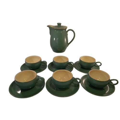 Denby manor green tea set - denby,