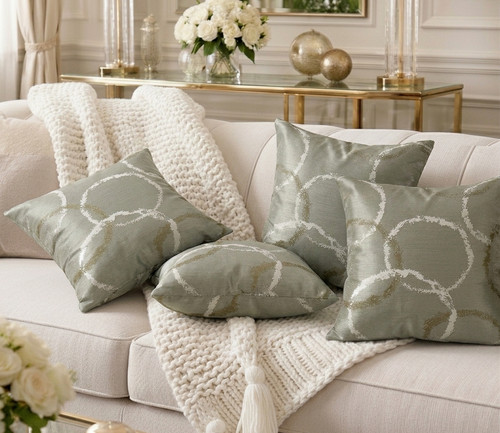 Set cushion covers gold - of,