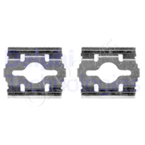 Delphi disc brake pad - delphi,