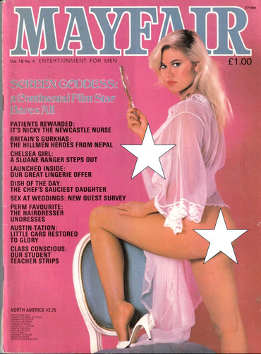 Mayfair magazine april 1983 - mayfair,