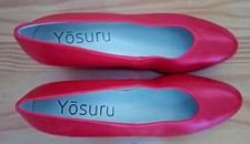 YOSURU Ladies Court SHOES RED