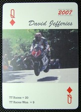 1 x playing card Isle of Man