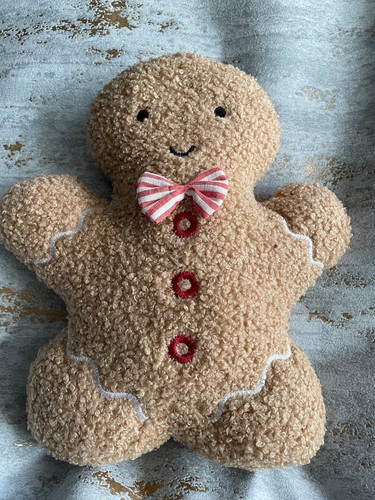 Gingerbread man door stop - man,