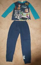 Asda George Blue Disney Pixar Toy Story Woody & Buzz Lightyear Pyjamas, Age 7-8