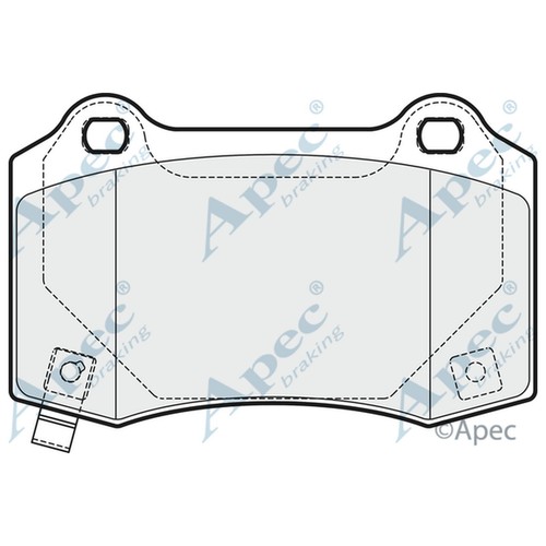 Brake pads set for jeep - brake,