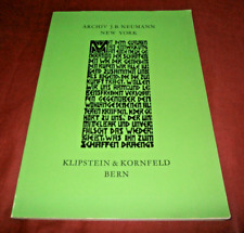 ACHIV J B NEUMANN. AUKTION