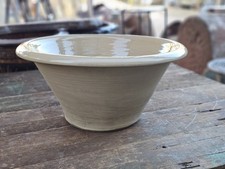 Antique Pancheon Dough Dairy Bowl Farmhouse Kitchen 19th Century 15" Diameter 