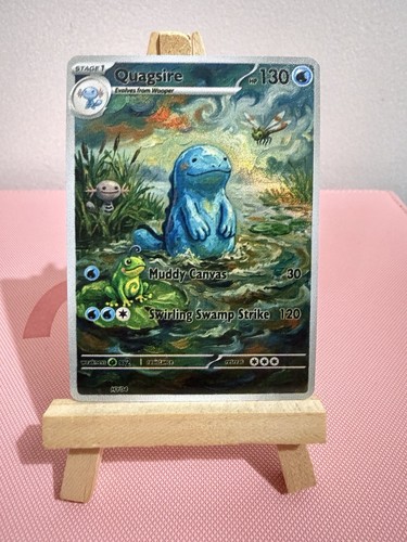 Quagsire swamp pokemon card - swamp,