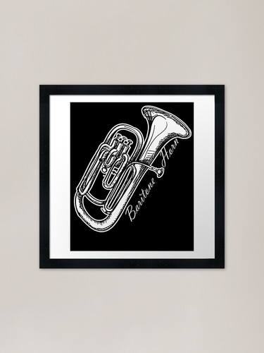 Love baritone horn - baritone,