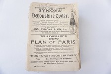 1910 Original Bradshaws