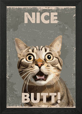 Nice Butt Framed Wall Art