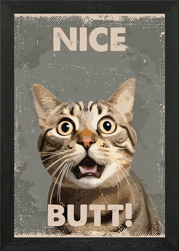 Nice butt framed wall art - butt,