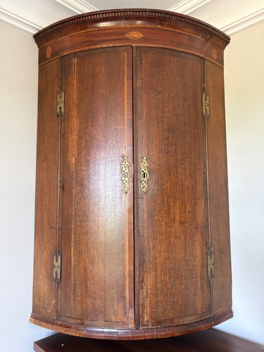 Georgian mahogany corner - georgian,