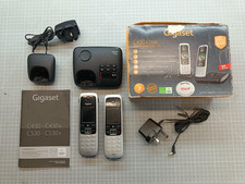 Gigaset C430A Twin Digital Cordless Phone - Titanium
