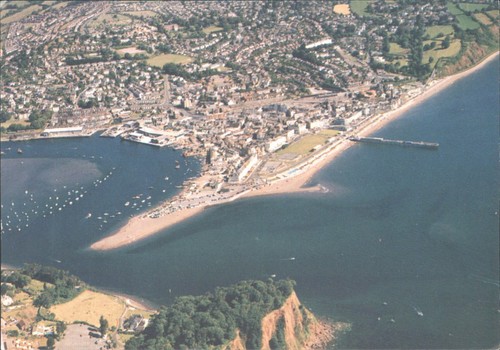 Teignmouth devon aerial - teignmouth,