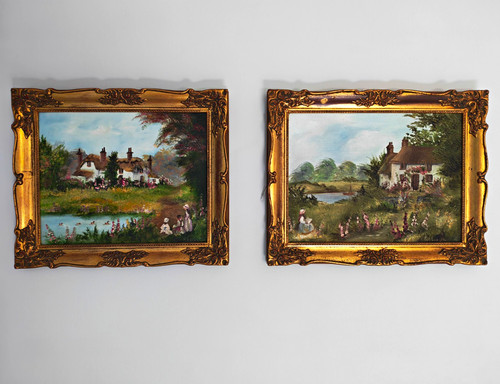 Framed set pat langton - 2,,
