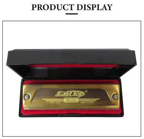 Easttop 10holes harmonica harp - 10holes,