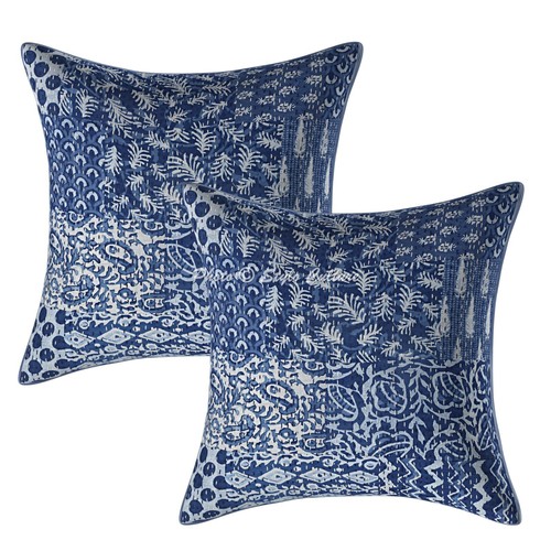 Kantha cushion cover - cushion, boho