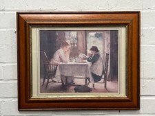 What We Are About To Receive By Carlton Alfred Smith Framed Print 16.5x21" #JG