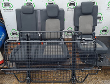 2021 FORD TRANSIT CONNECT DOUBLE CAB PANEL VAN REAR SEATS WITH CAGED BULK HEAD