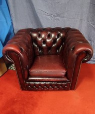 Chesterfield oxblood real - chesterfield,