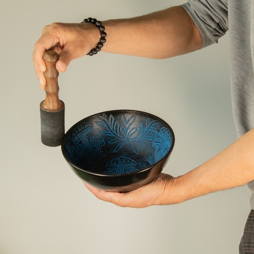 Aluminum singing bowl - aluminum,