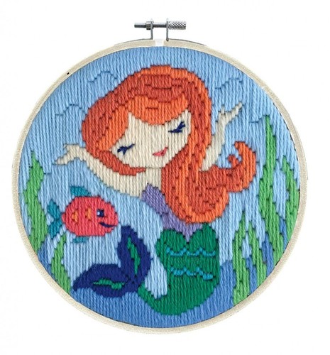 Needleart world mermaid song - world,