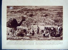 Original Old Vintage Print Defence Barrier Flood Rain Grand-Maps Kerdous 1933