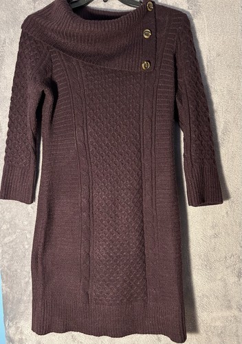 Women burgundy cable knit - women’s,