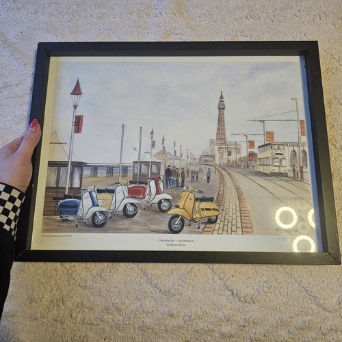 Michael milner signed 12x8 - michael,