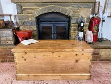 Old Antique Pine Chest