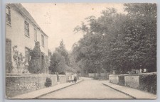 Ardington Village Street Scene Postcard c.1910 Wantage Postmark Berkshire Berks