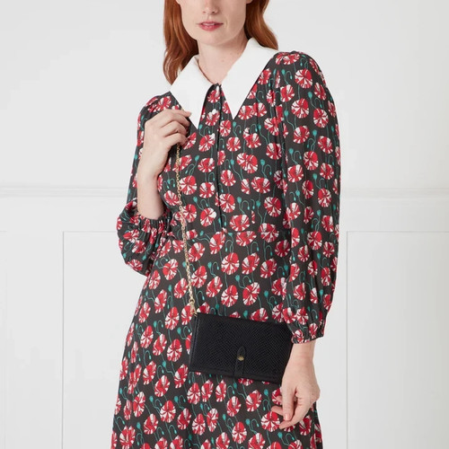 Lulu guinness black snake - lulu,