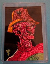 HORROR SKETCH CARD IN PLASTIC