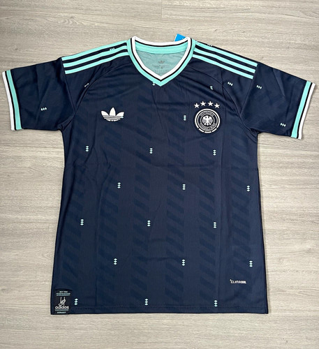 Adidas germany away shirt blue - adidas,