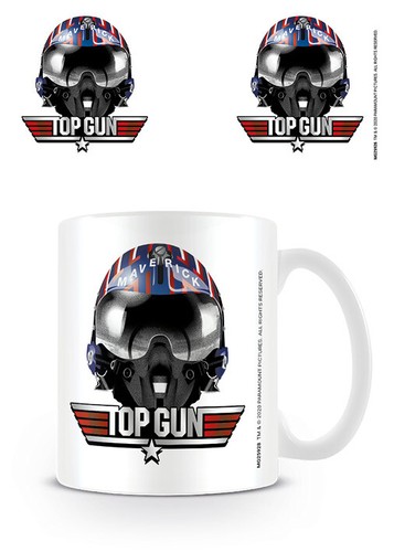 Top gun maverick helmet mug - top,