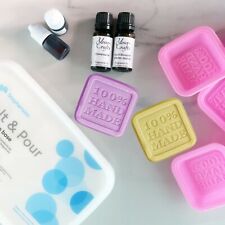 Easy Soap Making Kit - Melt & Pour with Fragrances Colour & Moulds